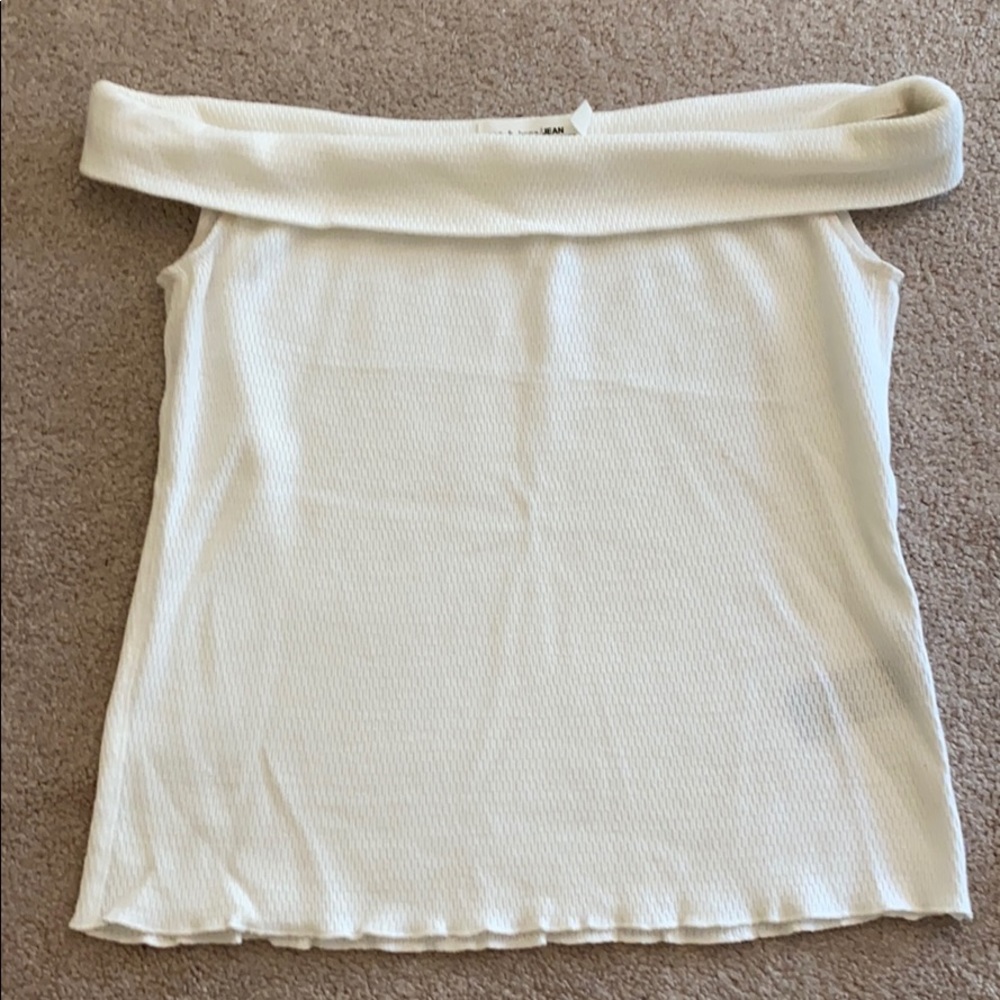 Rag & Bone Off the Shoulder Top